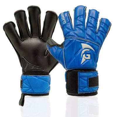 Gladiator Sports Robusto Keepershandschoenen Kids Blauw Zwart Wit
