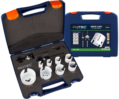 Rotec Gatzagenset QL '528 - Loodgieter' | 6-knt 9 | 10-dlg. | Ø19-64 - 528.4001