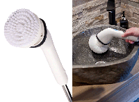 Shine 7-in-1 Elektrische Reinigingsborstel - 360° Draaibare Spin Scrubber met 7 Opzetstukken - thumbnail