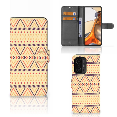 Xiaomi 11T | 11T Pro | Telefoon Hoesje | Aztec Yellow Xiaomi 11T | 11T Pro | Telefoon Hoesje | Aztec Yellow