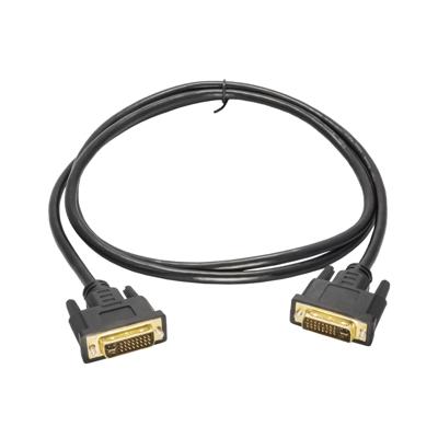 Akyga AK-AV-02 DVI-kabel Aansluitkabel 1.8 m Zwart