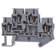 Phoenix Contact 3031270 Doorgangsserieklem 5.2 mm Spanveer Grijs 50 stuk(s)