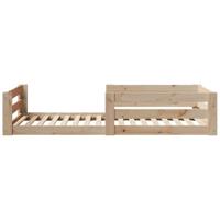 Bedframe zonder matras 80x160 cm massief grenenhout - thumbnail