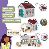Schleich horse club open stal 42703 - thumbnail