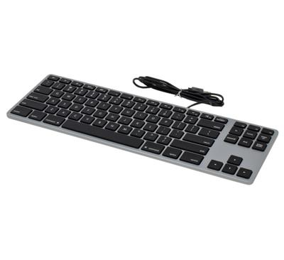 Matias Bedraad Toetsenbord US QWERTY zonder Numpad voor MacBook space grey