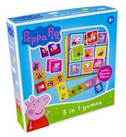 Selecta Peppa pig 3n1 memo lotto domino - thumbnail