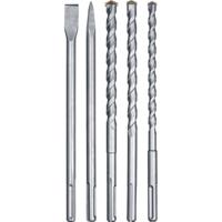 kwb 194000 40CR-staal Beitelset 5-delig 18 mm, 20 mm, 25 mm Gezamenlijke lengte 400 mm SDS-Max 5 stuk(s) - thumbnail