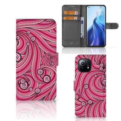 Xiaomi Mi 11 Hoesje Swirl Pink Xiaomi Mi 11 Hoesje Swirl Pink