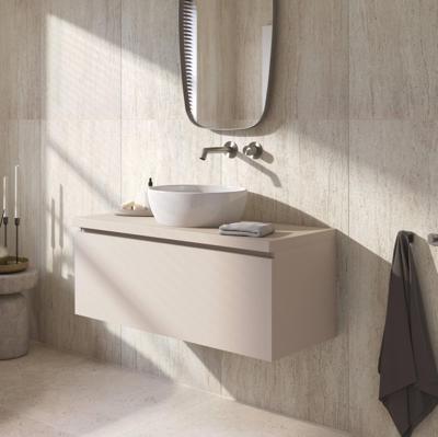 Ben Tendenza badmeubel incl. afdekblad 100x46x42cm zand