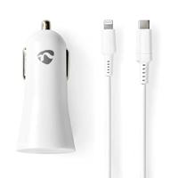 Nedis Autolader | 1.67 / 2.22 / 3.0 A | 1 stuks - CCPDL20W111WT CCPDL20W111WT - thumbnail
