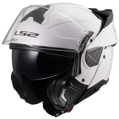 LS2 opklaphelm "ff910 advant ii solid". helmet ff910 advant ii solid xl white