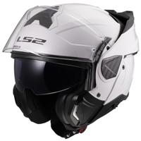 LS2 opklaphelm "ff910 advant ii solid". helmet ff910 advant ii solid xl white - thumbnail