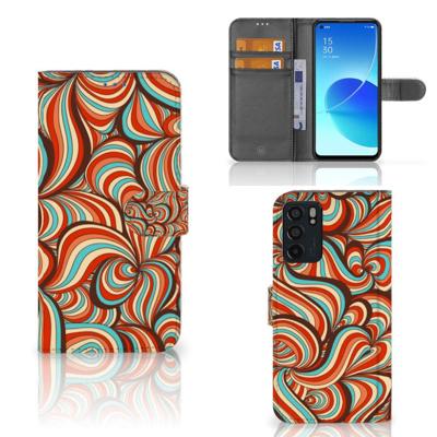 OPPO Reno6 5G Hoesje Retro OPPO Reno6 5G Hoesje Retro