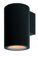 Lucide VOLANTIS - Wandspot / Wandlamp Binnen/Buiten - 1xE27 - IP54 - Zwart - thumbnail