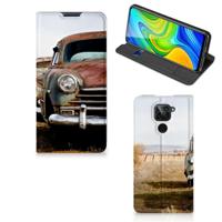 Xiaomi Redmi Note 9 Stand Case Vintage Auto - thumbnail