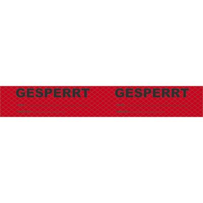 BJZ C-101 753-R ESD-tape Rood, Zwart (l x b) 66 m x 50 mm 66 m