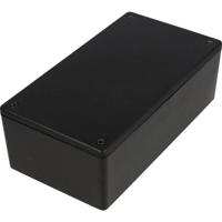 Hammond Electronics 1591XXUSBK 1591XXUSBK Behuizing 123 x 123 x 57 ABS kunststof Zwart 1 stuk(s) - thumbnail