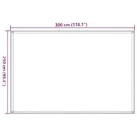 VidaXL Tenttapijt 250x300 cm beige - thumbnail