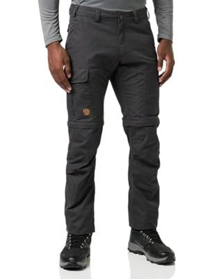 Fjallraven Karl Pro Zip Off Trousers M Wandelbroek Heren Dark Grey 54