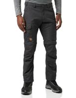 Fjallraven Karl Pro Zip Off Trousers M Wandelbroek Heren Dark Grey 54 - thumbnail