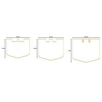 Vaessen Creative • snijmallen rolodex hoekig 3st. - thumbnail