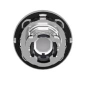 Schneider Electric ZB4FW343 ZB4FW343 Plat, Terugstelbaar (Ø) 30.5 mm Zonder markering Chroom, Rood 1 stuk(s) - thumbnail