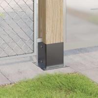 Paonderstellen vierkant 4 st 121x121 mm gepoedercoat staal - thumbnail