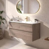 Ben Engraved Cross wastafelkraan geborsteld messing pvd-coating - thumbnail