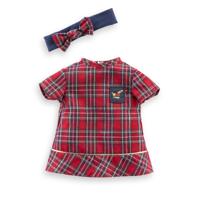 Corolle holidays jurkje en haarband voor babypop, 36cm - thumbnail
