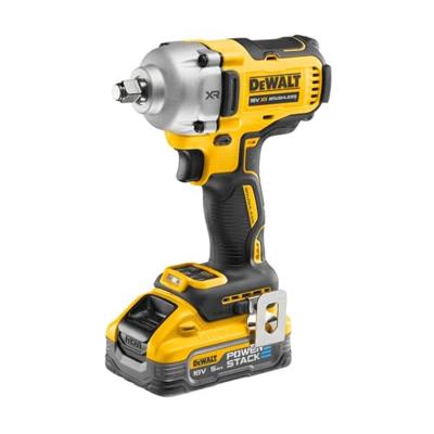 DeWalt DCF891H2T-QW | 18V XR Brushless 1/2" Slagmoersleutel frictiering aansluiting | 2x 5.0Ah POWERSTACK accu in TSTAK koffer - DCF891H2T-QW - thumbnail
