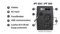 FSP Fortron iFP800 UPS 800 VA - thumbnail
