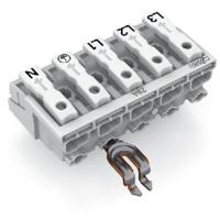 WAGO 294-5375 WAGO GmbH & Co. KG Netaansluitingsklem Flexibel: - Massief: 0.5-1.5 mm² Aantal polen: 5 250 stuk(s) Wit - thumbnail