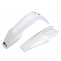 UFO PLAST spatbordset mudguard set ufo husqvarna white - thumbnail