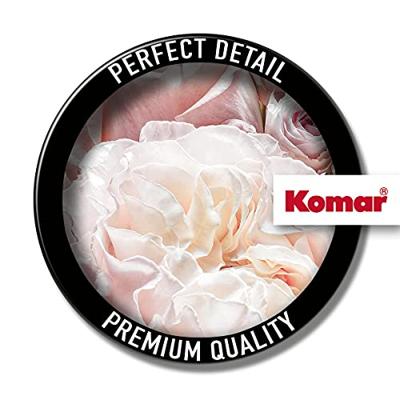 Komar Le Jardin; Komar Dots Behangcirkel Pink and Cream Roses - D1-072