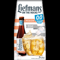 Liefmans Fruitbier Peach 0% 4x250ML bij Jumbo - thumbnail
