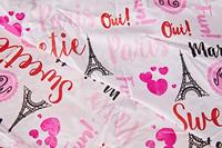 Miraculous Hoeslaken, Marinette Parijs - 90 x 200 cm - Katoen - thumbnail