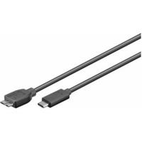 Goobay 67996 Sync & Charge Super Speed USB-C naar Micro-B 3.0 oplaadkabel, 1 m - thumbnail