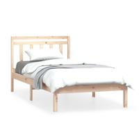 Bedframe massief grenenhout 100x200 cm - thumbnail