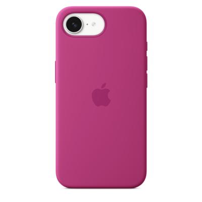 APPLE - iPhone 16E - Siliconen hoesje - Fuchsia