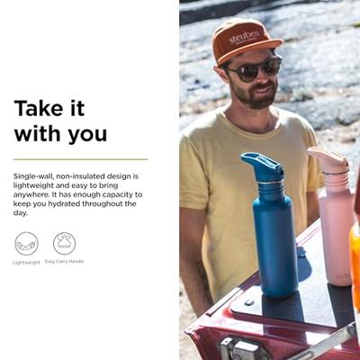 Klean Kanteen Drinkfles - classic - sportdop met flip - corsair - 800 ml