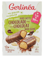Gerlinéa Pauzerepen Pure & Witte Chocolade - thumbnail