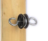 Gallagher 2-weg poortgreepanker zwart hout (4) - 010738 010738 - thumbnail