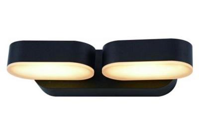 Hangende moderne buitenlamp Barcelona zwart 1200 lumen 13W verstelbaar niet dimbaar