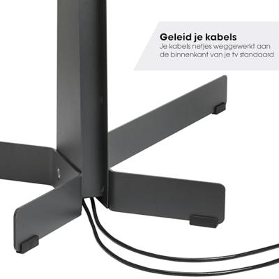 Vogel&apos;S TVS 3690 tv vloerstandaard TV standaard Zwart