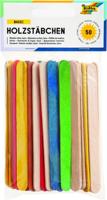 Stokje folia hout assorti | 10 stuks - thumbnail