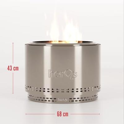 HerQs Rookvrije Vuurkorf Chief