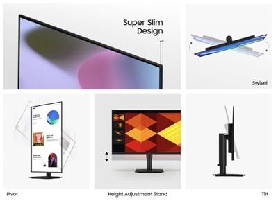 Samsung 24' Essential S4 S406GD FHD Monitor