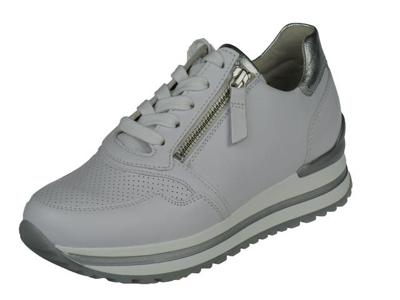 Witte Gabor Sneakers Wijdte H Witte Gabor Sneakers Wijdte H