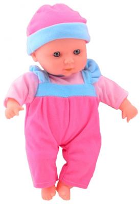 Johntoy babypop muts roze 8 verschillende geluiden 30 cm