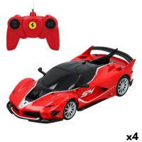 Politiewagen op Afstandsbediening Ferrari FXX K Evo 1:24 (4 Stuks) - thumbnail